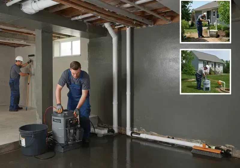 Basement Waterproofing and Flood Prevention process in Edgewater, FL